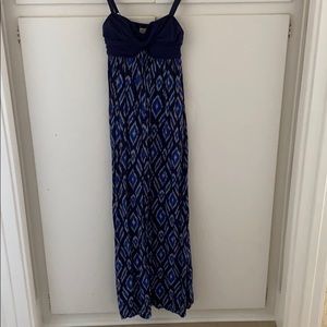 Anthropologie Ikat Maxi Dress